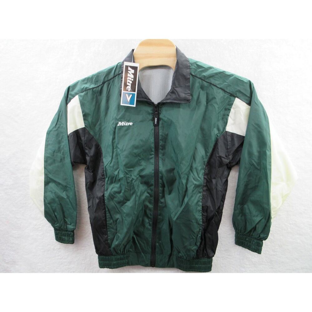 NWT Vintage Y2K 90s MITRE Men's Small Nylon Soccer Jacket
